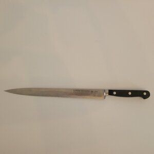 Wüsthof Dreizackwerk 4520 26cm/10" Carving Knife With Black Handle & Stainless S